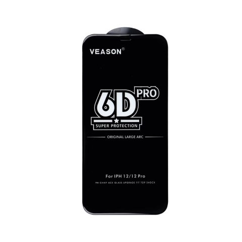 Szkło Hartowane 6D Pro Veason Glass - do Samsung Galaxy A35 / A55 / S25 FE czarny
