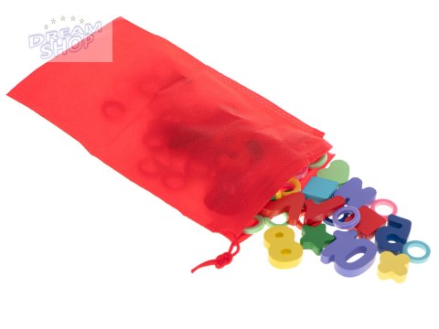 Liczydło drewniane sorter cyfry Montessori 3w1 13x36cm Liczydło drewniane sorter cyfry Montessori 3w1 13x36cm