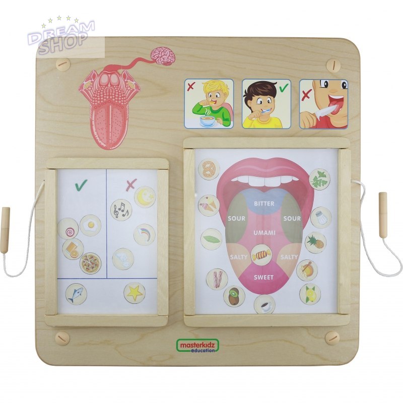 MASTERKIDZ Tablica Edukacyjna Zmysł Wzroku MASTERKIDZ Tablica Edukacyjna Zmysł Wzroku