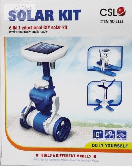 Roboty solarne 6w1 - Solar Kit - wiatrak, helikopter, auto, robot Roboty solarne 6w1 - Solar Kit - wiatrak, helikopter, auto, robot