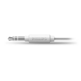 Słuchawki przewodowe nagłowne jack 3,5mm PHILIPS SHL5030WT białe