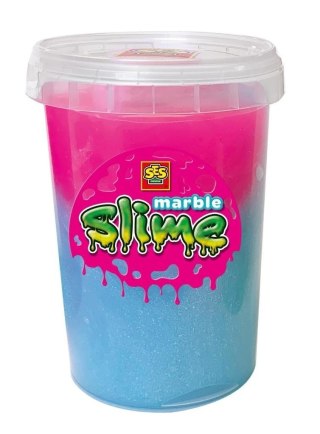 Slime marmur niebieski/róż 200g