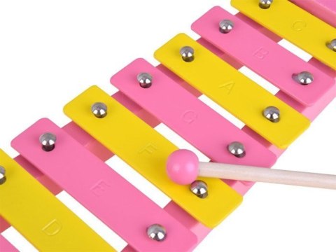 Cymbałki, tamburyno i marakasy - instrumenty muzyczne drewniane IN0085