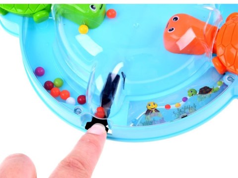 Gra zręcznościowa Głodne żółwie - łapanie kulek GR0448