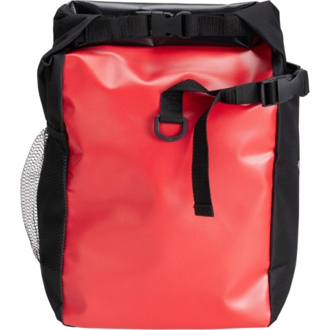 SAKWA TORBA ROWEROWA WODOSZCZELNA TYLNA NA BAGAŻNIK CZERWONA 13,5L XQMAX PRO
