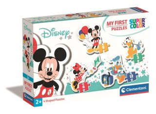 Moje Pierwsze Puzzle 3-6-9-12 DISNEY MYSZKA MIKI Clementoni 20819