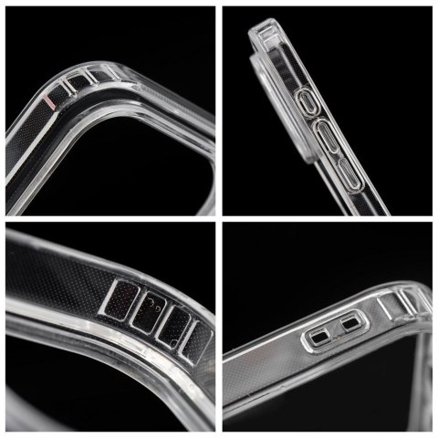 Etui na iPhone 11 PRO MAX Drop Glue Colorful Ring Mag Cover zgodny z MagSafe różowe