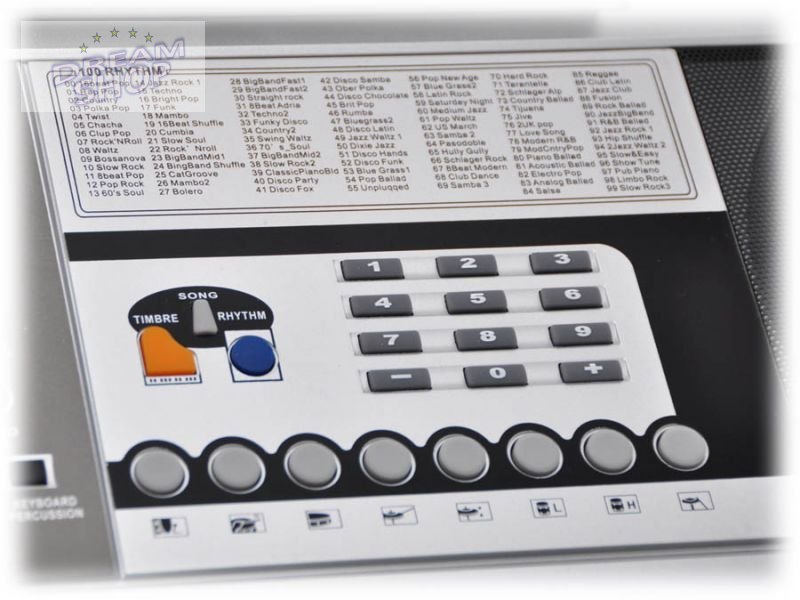 Keyboard MK-922 - duży wyświetlacz LCD, 61 klawiszy Keyboard MK-922 - duży wyświetlacz LCD, 61 klawiszy