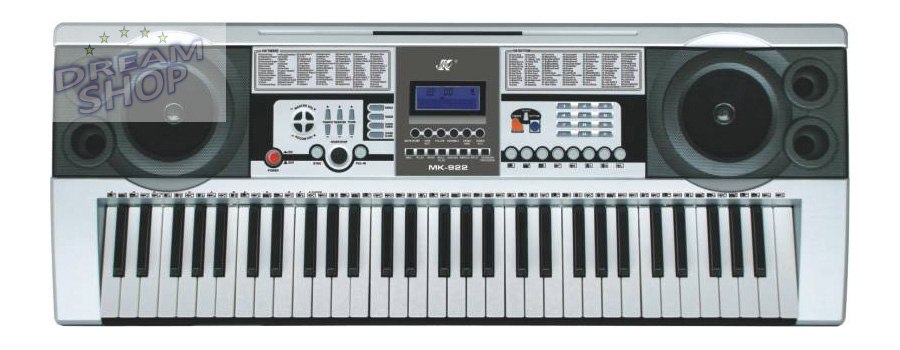 Keyboard MK-922 - duży wyświetlacz LCD, 61 klawiszy Keyboard MK-922 - duży wyświetlacz LCD, 61 klawiszy