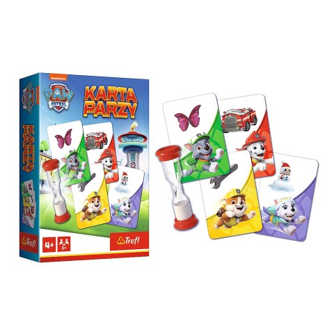 Gra podróżna Karta Parzy Psi Patrol Trefl 02691
