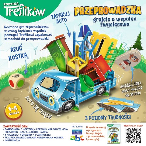 Gra zręcznościowa Przeprowadzka z Rodziną Treflików Trefl 02071