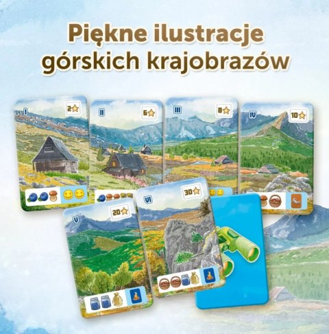 Gra rodzinna Pięć Szczytów Górskie Wędrówki Trefl 02517