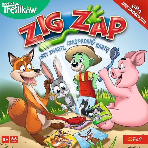 Gra zręcznościowa Zig Zap Rodzina Treflików Trefl 02821