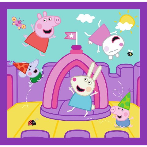 Puzzle - 3w1 (20, 36, 50) - Zwyczaje świnki Peppy - Świnka Peppa - Trefl 34893