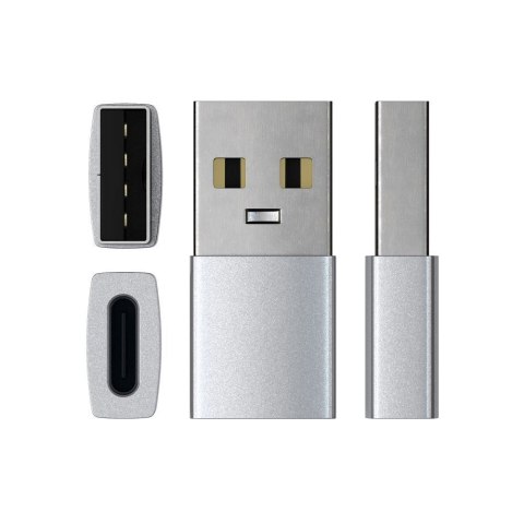 Adapter USB A / USB C Satechi ST-TAUCS srebrny