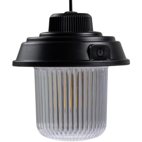 LATARKA LAMPA CAMPING USB 3 RODZAJE ŚWIATŁA CZARNY REDCLIFFS