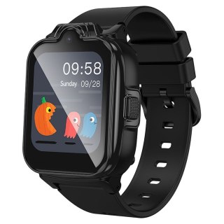 Smartwatch dla dzieci Hoco 1,69" 4G GPS z funkcją rozmowy Y104 czarny