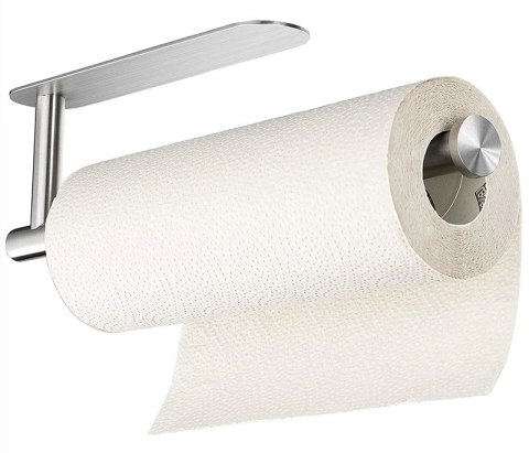 Uchwyt na ręczniki PARGO metalowy srebrny