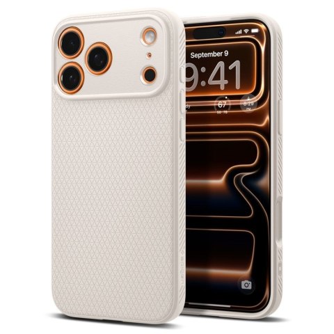SPIGEN futerał LIQUID AIR IPHONE 17 PRO NATURAL TITANIUM
