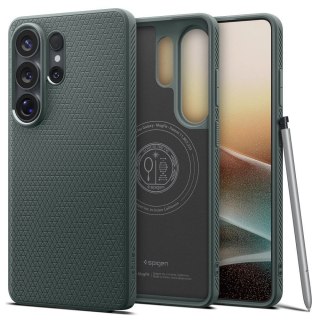 SPIGEN futerał LIQUID AIR MAG kompatybilny z MagSafe do SAMSUNG S26 Ultra abyss green