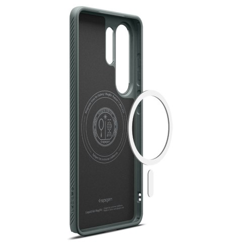 SPIGEN futerał LIQUID AIR MAG kompatybilny z MagSafe do SAMSUNG S26 Ultra abyss green