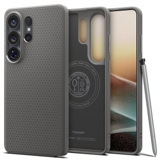 SPIGEN futerał LIQUID AIR MAG kompatybilny z MagSafe do SAMSUNG S26 Ultra marble grey