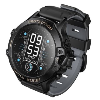 Smartwatch dla dzieci Hoco 1,28" 4G GPS z funkcją rozmowy Y107 czarny