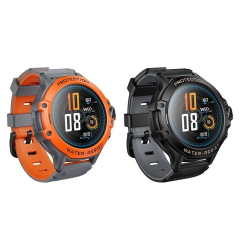 Smartwatch dla dzieci Hoco 1,28" 4G GPS z funkcją rozmowy Y107 czarny
