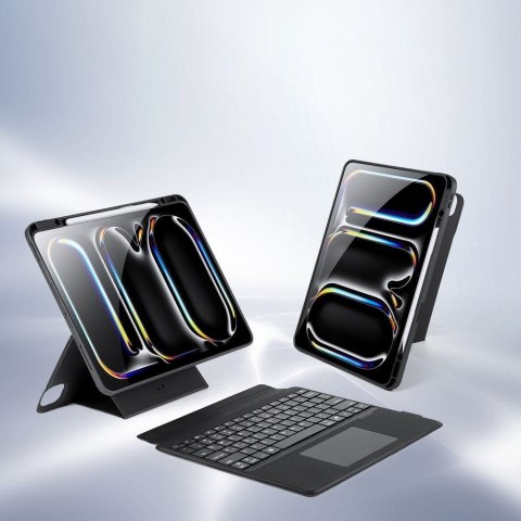 DUX DUCIS etui DK składane z klawiaturą bezprzewodową do iPad Pro 13 (2024) czarne