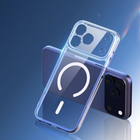 DUX DUCIS futerał CLIN MAG kompatybilny z MagSafe do IPHONE 17 PRO (Open Ring Version) transparentny