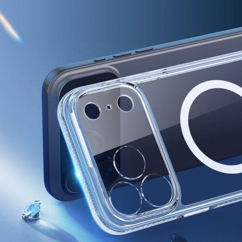 DUX DUCIS futerał CLIN MAG kompatybilny z MagSafe do IPHONE 17 PRO (Open Ring Version) transparentny