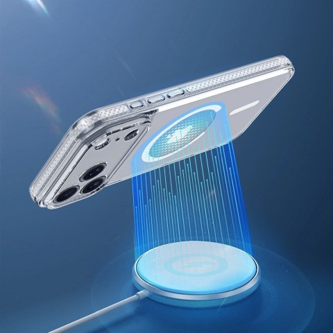 DUX DUCIS futerał CLIN MAG kompatybilny z MagSafe do IPHONE 17 PRO (Open Ring Version) transparentny