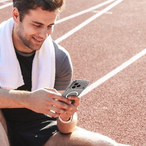 DUX DUCIS futerał CLIN MAG kompatybilny z MagSafe do IPHONE 17 PRO (Open Ring Version) transparentny