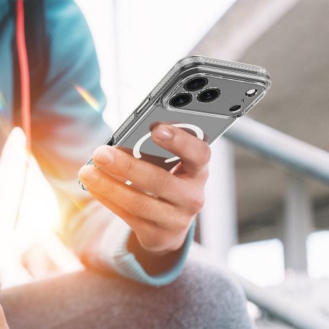 DUX DUCIS futerał CLIN MAG kompatybilny z MagSafe do IPHONE 17 PRO (Open Ring Version) transparentny