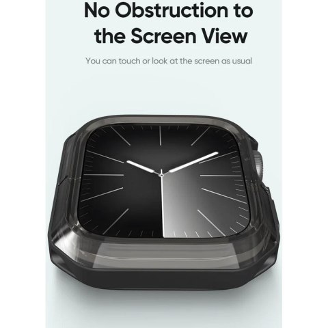 DUX DUCIS futerał TAMO do Apple Watch serii 10 46 mm transparentny z czarnym