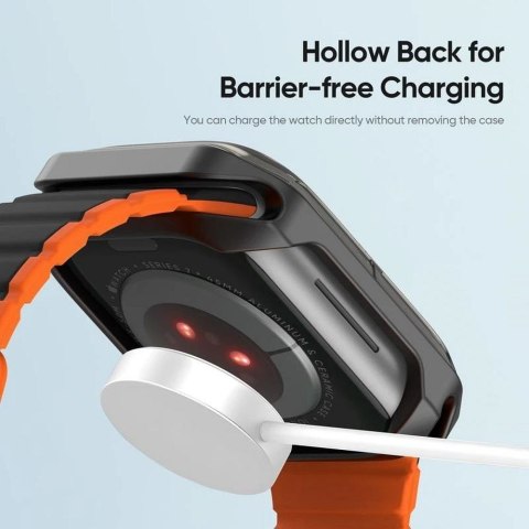 DUX DUCIS futerał TAMO do Apple Watch serii 10 46 mm transparentny z czarnym