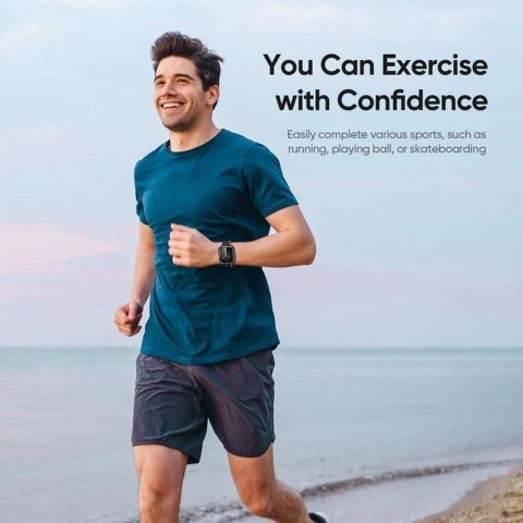 DUX DUCIS futerał TAMO do Apple Watch serii 10 46 mm transparentny z czarnym