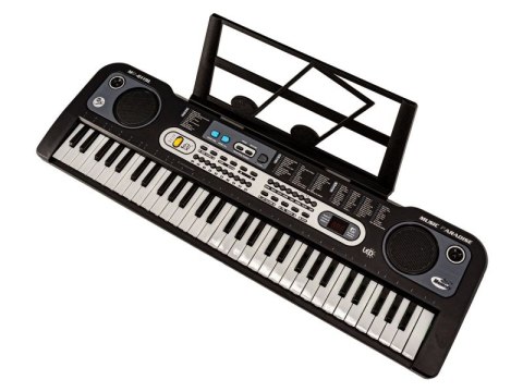 PIANINKO KEYBOARD EDUKACYJNY 61 KLAWISZY ORGANY DLA DZIECI KARAOKE MIKROFON