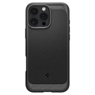 SPIGEN futerał RUGGED ARMOR MAG kompatybilny z MagSafe do IPHONE 16 Pro matte black