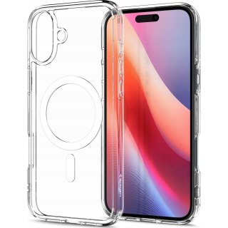 SPIGEN futerał ULTRA HYBRID MAG kompatybilny z MagSafe do IPHONE 16 white