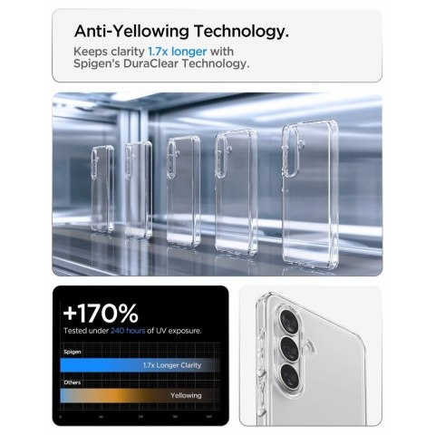 SPIGEN futerał ULTRA HYBRID do SAMSUNG S26 crystal clear