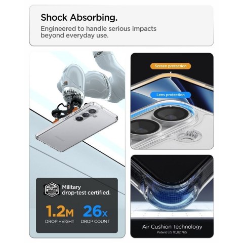 SPIGEN futerał ULTRA HYBRID do SAMSUNG S26 crystal clear