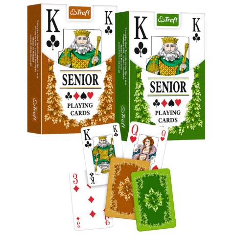 Karty do gry 55 listków Classic Senior Trefl K14917