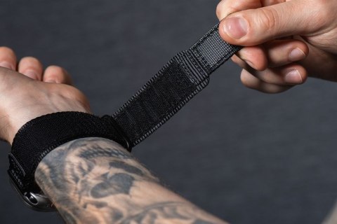 Pasek do Apple Watch Forcell F-Design FA05 rzep nylon 42 / 44 / 45 / 49 mm czarny