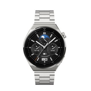 Pasek do Samsung Galaxy Watch Forcell F-Design FS06 zatrzask stal 22 mm srebrny