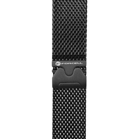 Pasek do Samsung Galaxy Watch Forcell F-Design FS10 magnetyczny stal 22 mm czarny