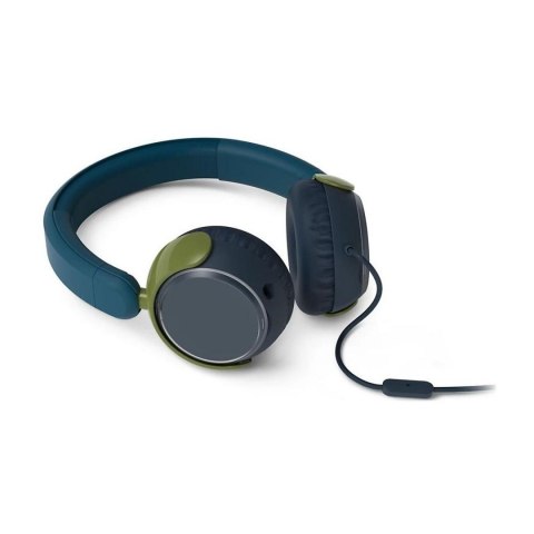 Słuchawki przewodowe nauszne Jack 3,5 mm Philips dla dzieci TAK2000CT/00 turkusowe