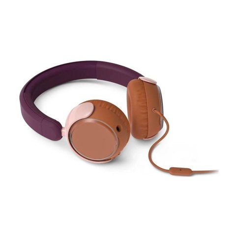 Słuchawki przewodowe nauszne Jack 3,5 mm Philips dla dzieci TAK2000MP/00 fioletowe
