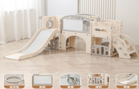 Zjeżdżalnia 5w1 z Tablicą + Akcesoria