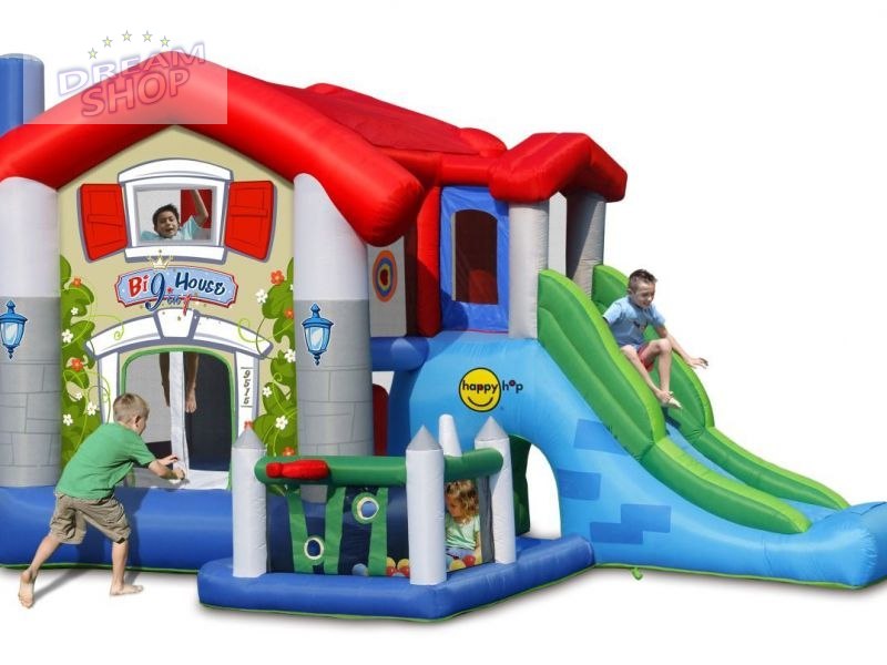 Dmuchaniec Wielki Dom HappyHop Trampolina Zjeżdzalnia Zamek Dmuchany Dmuchaniec Wielki Dom HappyHop Trampolina Zjeżdzalnia Zamek Dmuchany